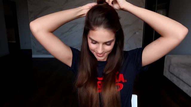 МОЯ УКЛАДКА ДЛЯ ЛЕНИВЫХ НА КАЖДЫЙ ДЕНЬ | ЕСТЕСТВЕННЫЕ ЛОКОНЫ ЗА 5 МИНУТ смотреть онлайн
