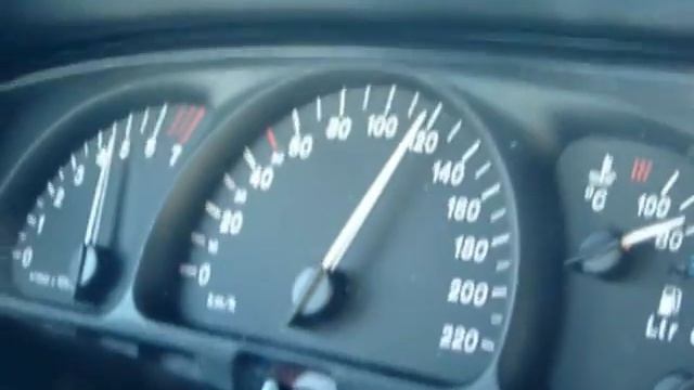 Opel Vectra B Kombi 1.8 16V 0-140 km/h acceleration X18XE 1997 смотреть онлайн