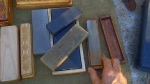 Все мои природные точильные камни. Предварительный общий обзор.