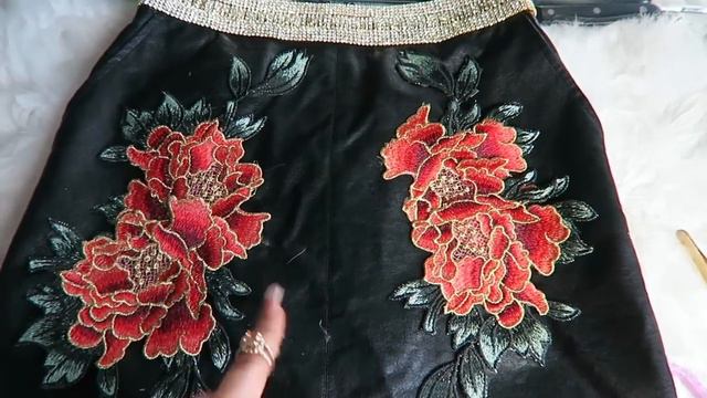 DIY RHINESTONE FLOWER SKIRT смотреть онлайн