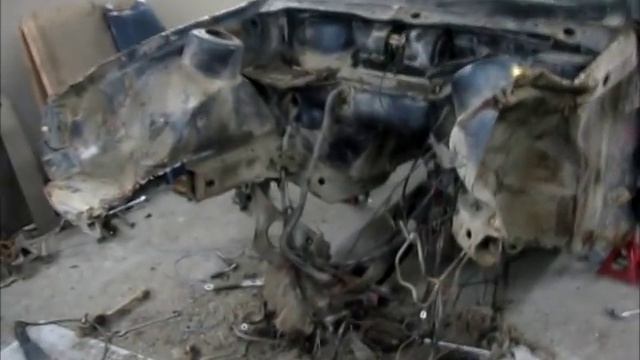 Восстановление Форд Скорпио. День первый. смотреть онлайн