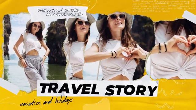 Summer / Holidays Travel Funky Opener ( After Effects Template ) смотреть онлайн