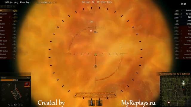 WOT: Murovanka - KV-1 - 10 frags - смотреть онлайн