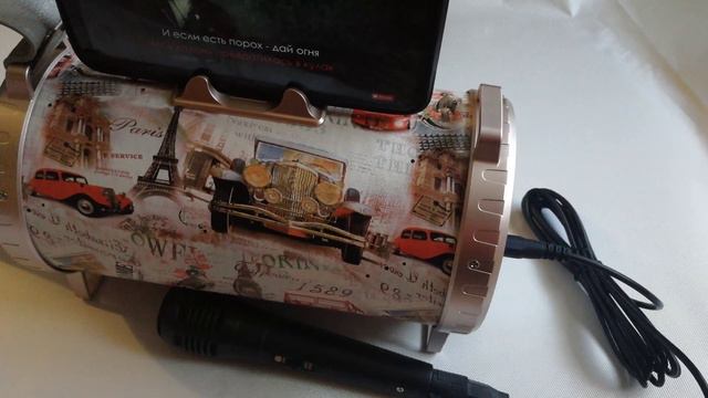 Bluetooth speaker from China with flashlight and microphone смотреть онлайн