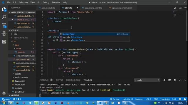 [Arabic] NgRx #2- Watch State & Dispatch Actions смотреть онлайн
