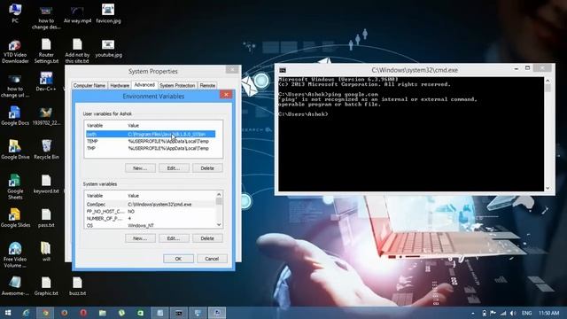 ping is not recognized as an internal or external command (solved) смотреть онлайн