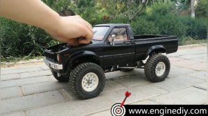 Toyan 4 Stroke RC Engine works on RC Truck - Enginediy
