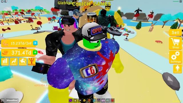 Купил БЕСКОНЕЧНУЮ ГЕНЕТИКУ и ПРОКАЧАЛ ГЛАЗА! 19 СТАДИЯ в СИМУЛЯТОРЕ КАЧКА Роблокс от Cool GAMES