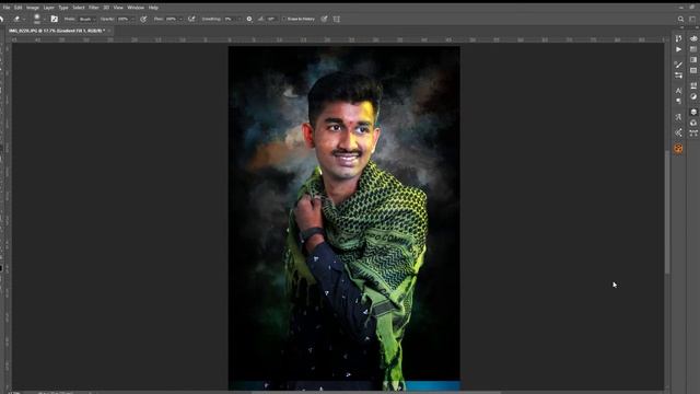 Photoshop Studio photo Edit & change background смотреть онлайн