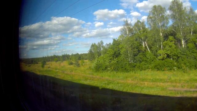 Из Самары в Москву на двухэтажном поезде №49 Самара - Москва смотреть онлайн