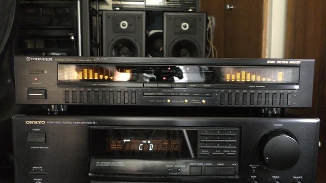 Pioneer GR-777 Stereo Graphic Equalizer Double Spectrum Analyzer DEMO... смотреть онлайн