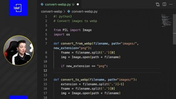 How to Convert WebP Image into JPG or PNG | Python Script