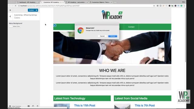 Lecture 13 - The Customizer API - WP Theme Development in Urdu - 2019 смотреть онлайн