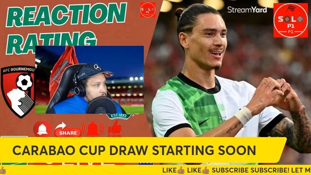 ROUND 16 CARABAO CUP BOURNEMOUTH VS LIVERPOOL LIVE REACTION/REVIEW смотреть онлайн
