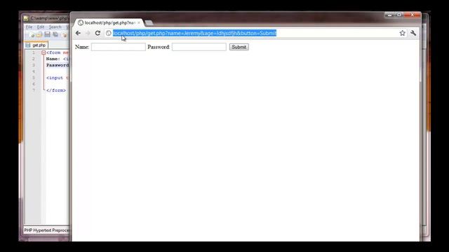 PHP and GET Method Form Tutorial Part 1 смотреть онлайн