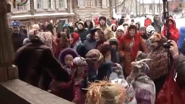 Святочные гуляния на Щелоковском хуторе смотреть онлайн