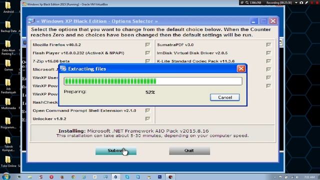 How To Install Windows Xp Black Edition 2015 Full Complete On VirtualBox смотреть онлайн