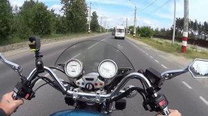 Взял 1100 кубовый VIRAGO.