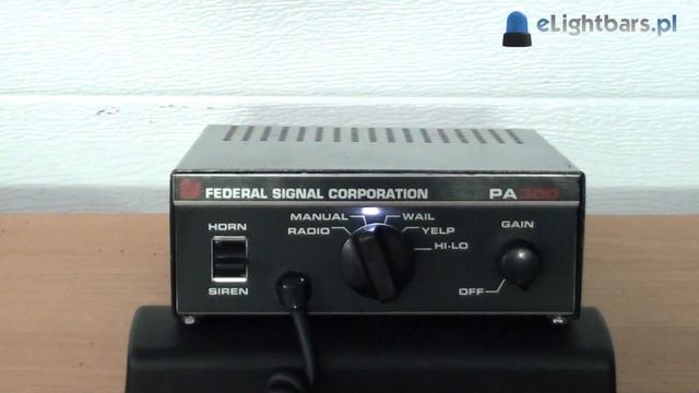 Federal Signal - PA300 oraz PA200 - instrukcja i prezentacja działania (odc. 14) - eLightbars.pl смотреть онлайн