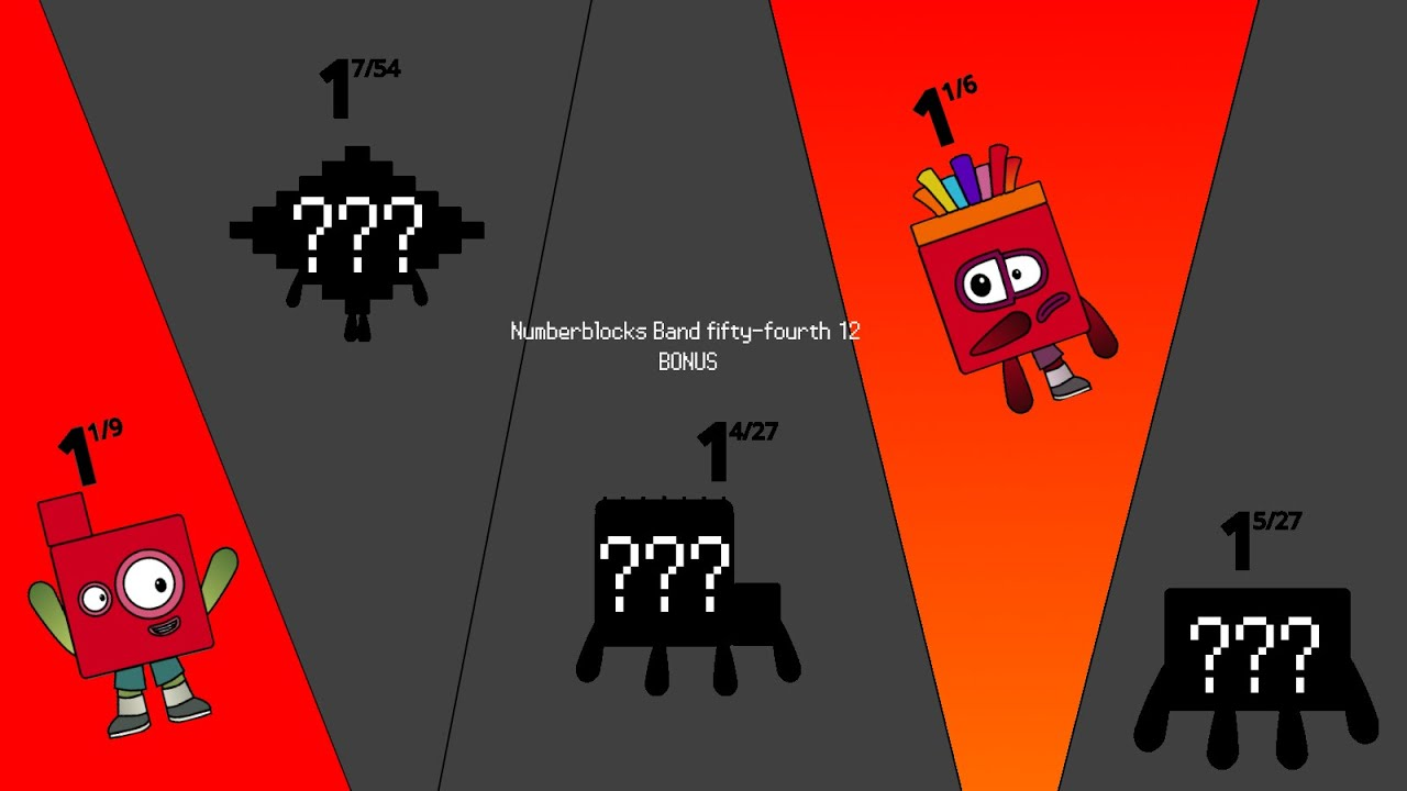 Numberblocks Band fifty-fourth 12 + BONUS смотреть онлайн