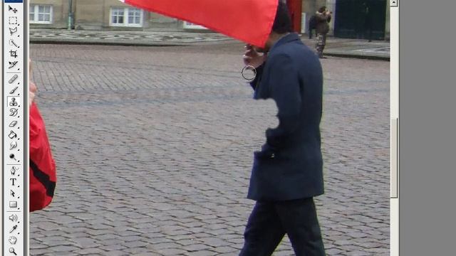 Урок фотошопа!Удаление нежелательных объектов смотреть онлайн