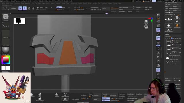4. Блокинг | Делаем 3D модель игрового персонажа (полный пайплайн) смотреть онлайн