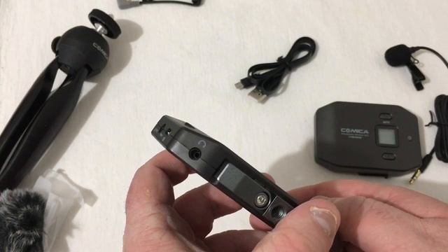 Comica CVM-WS50 Wireless Microphone Unboxing & Sound Test Review.