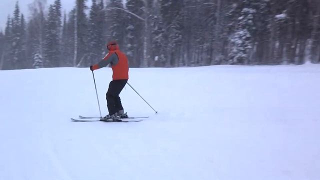 Эндуро на лыжах, плохая идея! смотреть онлайн