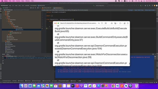 How to Fix Android Error No Matching Variant Of com.android.tools.build:gradle: Was Found смотреть онлайн