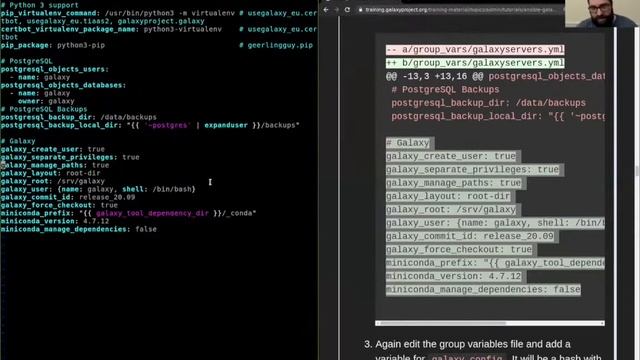 GTN Tutorial - Admin - Ansible Galaxy смотреть онлайн