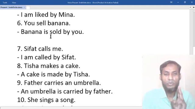 Voice Change: Active to Passive (Present Indefinite & Past Indefinite); Class: Six смотреть онлайн
