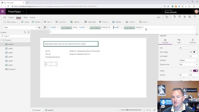 PowerApps String Manipulation смотреть онлайн