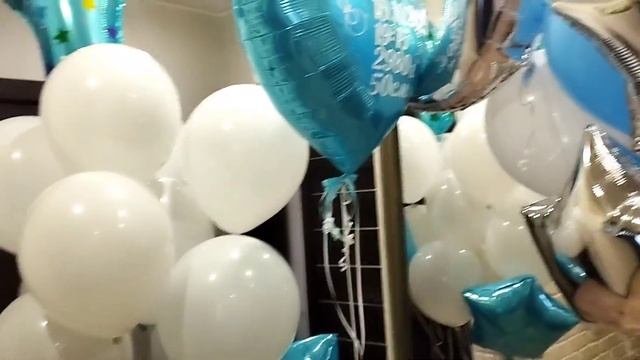 Как украсить комнату воздушными шарами на выписку из роддома ??? смотреть онлайн