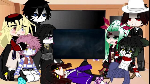 ❄️реакция высших лун на незуко камадо ❄️ ||гача||