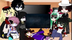 ❄️реакция высших лун на незуко камадо ❄️ ||гача||