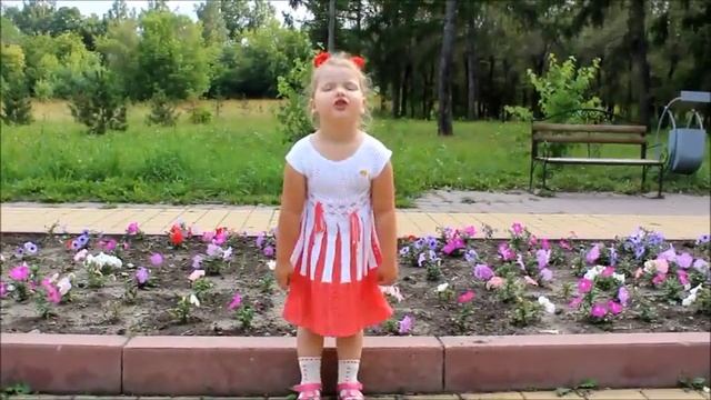 А.С.Пушкин. Отрывок из "Сказки о царе Салтане...". Читает Ксюша Нефедова, 3 года. смотреть онлайн