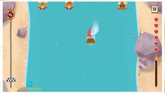 Game for Kids: Racing Rapids смотреть онлайн