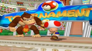 Mario Power Tennis - All Character Trophy Celebrations