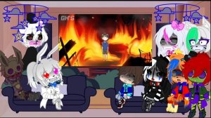 FNaF Security Breach React "Hello Again" and "Copycat"