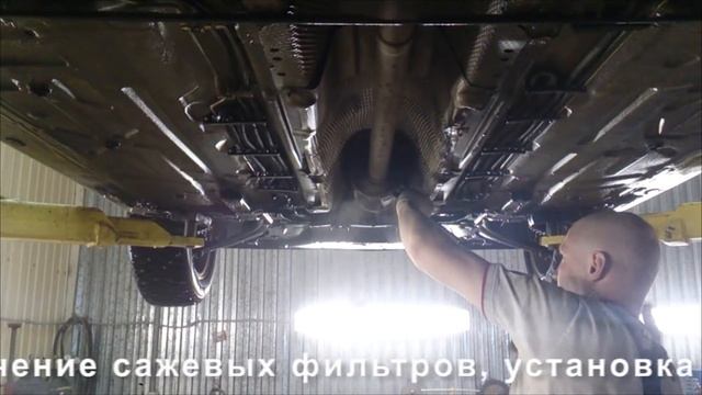 Удаление и программное отключение сажевого Renault Scenic. Москва. смотреть онлайн