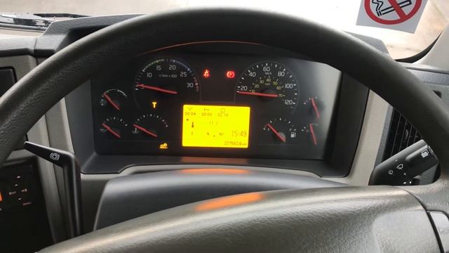 Volvo FE Interior