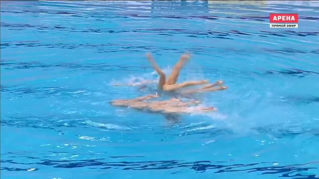 Синхронное плавание | Россия | ЧЕ 2016, Лондон | техническая программа