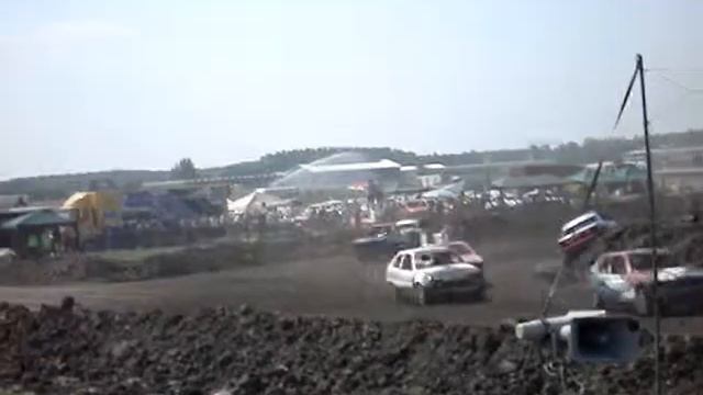 Autocross andijk- Jelle Bergsma en Robbert eerste manche смотреть онлайн