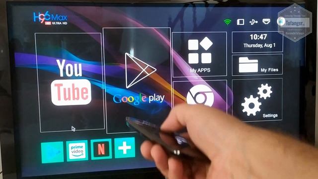 Wechip W1 Air Mouse - Android Box TV - Mini PC - TV - Unboxing смотреть онлайн
