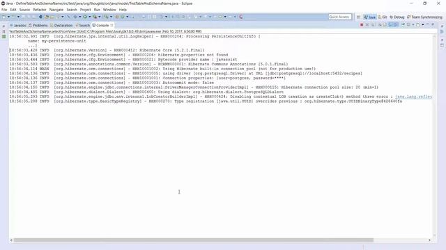 Hibernate Tip: How to define schema and table names смотреть онлайн