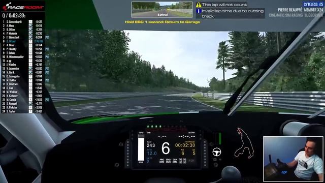 RaceRoom Ranked Races // 2000 rating? ?LIVE смотреть онлайн