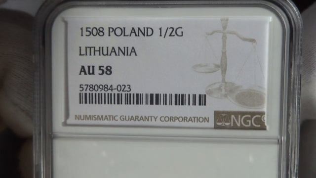 1508 POLAND LITHUANIA AU58 смотреть онлайн