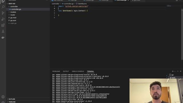 Criando uma REST API em menos de 5 minutos (Golang) смотреть онлайн