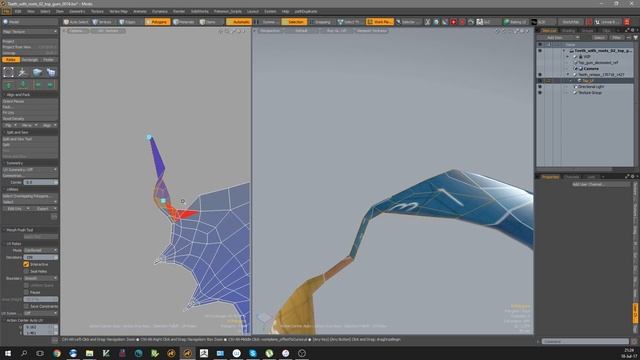 RETOPO: UV и ассиметрия (S. Telezhkin) смотреть онлайн