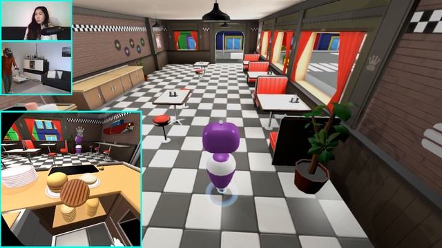 RUN A RESTAURANT CO-OP | VR The Diner Duo (HTC Vive Gameplay - Multiplayer VR) смотреть онлайн